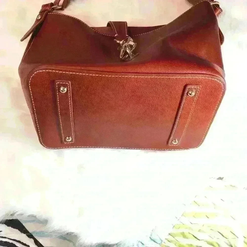 Dooney & Bourke ’Lily’ Bucket Toscana Leather Bag